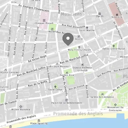 Riviera - Cote D'azur - Grimaldi Ac - Promenade Des Anglais شقة 3*